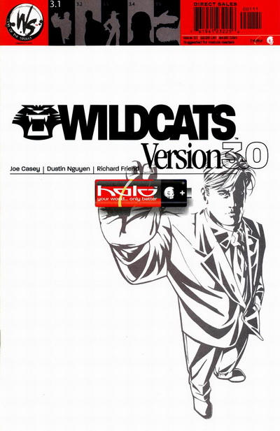 Cover for Wildcats Version 3.0 (DC, 2002 series) #1 [Jack Marlowe Cover]