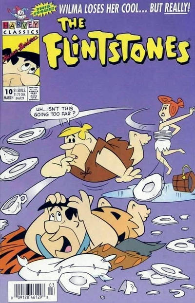 Cover for The Flintstones (Harvey, 1992 series) #10 [Newsstand]