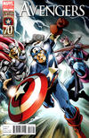 Cover for Avengers (Marvel, 2010 series) #11 [Captain America 70th Anniversary Variant]