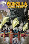 Cover Thumbnail for Godzilla: Kingdom of Monsters (2011 series) #1 [Second Printing: Curious Comics 2 Cover]
