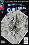 Cover for Adventures of Superman (DC, 1987 series) #498 [Second Printing]