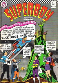 Cover Thumbnail for Superboy (Serieforlaget / Se-Bladene / Stabenfeldt, 1967 series) #6/1967