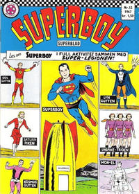 Cover Thumbnail for Superboy (Serieforlaget / Se-Bladene / Stabenfeldt, 1967 series) #12/1967