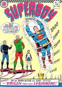 Cover Thumbnail for Superboy (Serieforlaget / Se-Bladene / Stabenfeldt, 1967 series) #4/1968