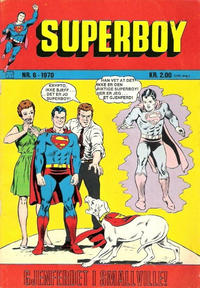 Cover Thumbnail for Superboy (Illustrerte Klassikere / Williams Forlag, 1969 series) #6/1970