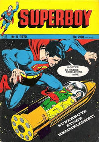 Cover Thumbnail for Superboy (Illustrerte Klassikere / Williams Forlag, 1969 series) #5/1970
