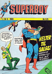 Cover Thumbnail for Superboy (Illustrerte Klassikere / Williams Forlag, 1969 series) #8/1969