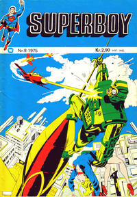Cover Thumbnail for Superboy (Illustrerte Klassikere / Williams Forlag, 1969 series) #8/1975