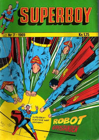 Cover Thumbnail for Superboy (Illustrerte Klassikere / Williams Forlag, 1969 series) #7/1969