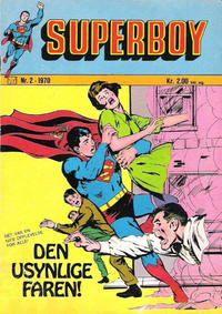 Cover Thumbnail for Superboy (Illustrerte Klassikere / Williams Forlag, 1969 series) #2/1970
