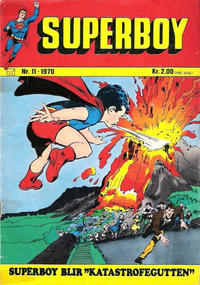 Cover Thumbnail for Superboy (Illustrerte Klassikere / Williams Forlag, 1969 series) #11/1970