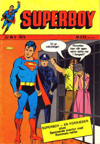 Cover Thumbnail for Superboy (Illustrerte Klassikere / Williams Forlag, 1969 series) #2/1972