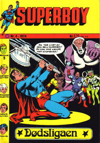 Cover Thumbnail for Superboy (Illustrerte Klassikere / Williams Forlag, 1969 series) #4/1974