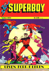 Cover Thumbnail for Superboy (Illustrerte Klassikere / Williams Forlag, 1969 series) #3/1974