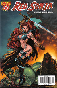 Cover Thumbnail for Red Sonja (Dynamite Entertainment, 2005 series) #50 [Art Adams Cover]