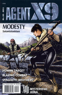 Cover for Agent X9 (Hjemmet / Egmont, 1998 series) #3/2011