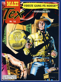 Cover Thumbnail for Maxi Tex (Hjemmet / Egmont, 2008 series) #16 - Kobraens gift