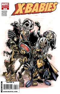 Cover Thumbnail for X-Babies (Marvel, 2009 series) #1 [Zombie Variant Edition]