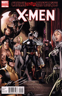 Cover Thumbnail for X-Men (Marvel, 2010 series) #1 [2nd Printing]