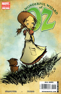 Cover Thumbnail for The Wonderful Wizard of Oz (Marvel, 2009 series) #1 [Second Printing]