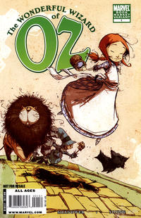 Cover Thumbnail for The Wonderful Wizard of Oz (Marvel, 2009 series) #1 [Book Market Variant]
