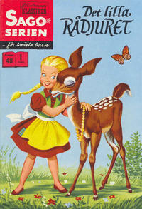 Cover Thumbnail for Sagoserien (Illustrerade klassiker, 1957 series) #48 - Det lilla rådjuret