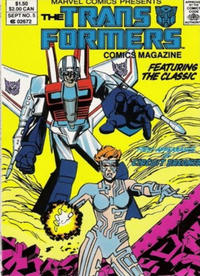 Cover Thumbnail for The Transformers Comics Magazine (Marvel, 1987 series) #5