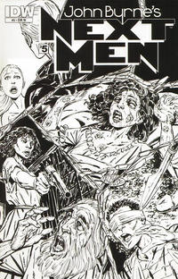 Cover Thumbnail for John Byrne's Next Men (IDW, 2010 series) #5 [RI Cover]