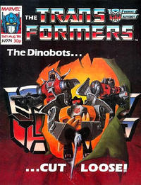 Cover Thumbnail for The Transformers (Marvel UK, 1984 series) #74
