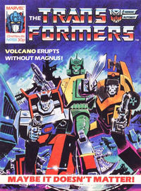 Cover Thumbnail for The Transformers (Marvel UK, 1984 series) #88