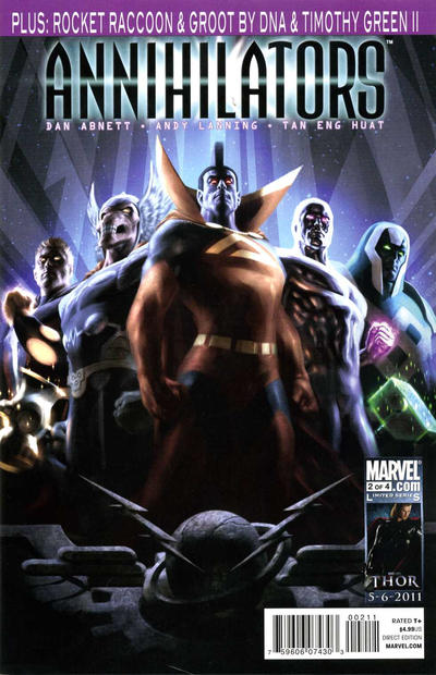 Cover for Annihilators (Marvel, 2011 series) #2