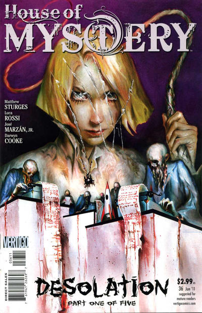 Cover for House of Mystery (DC, 2008 series) #36
