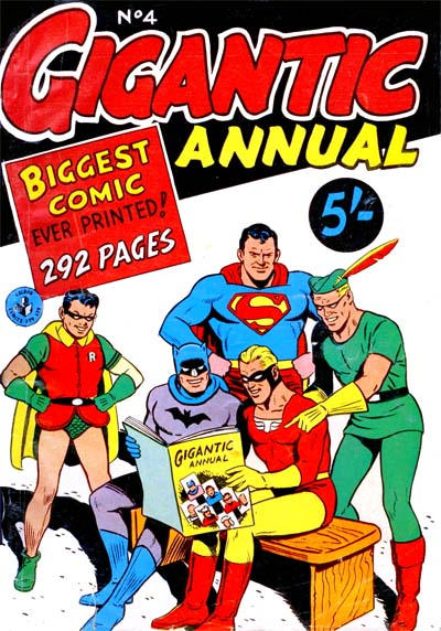 Cover for Gigantic Annual (K. G. Murray, 1958 series) #4