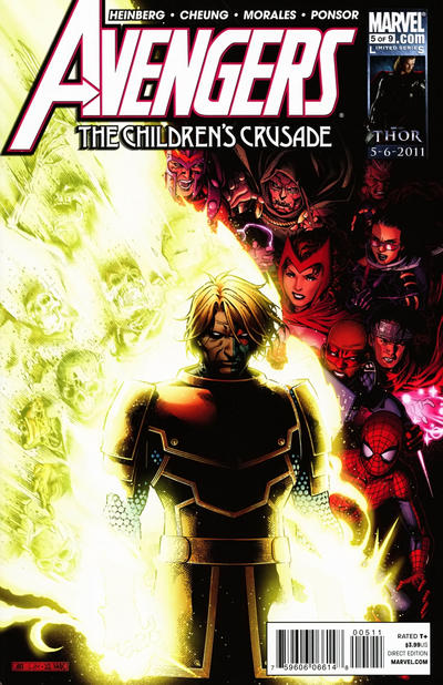 Cover for Avengers: The Children's Crusade (Marvel, 2010 series) #5