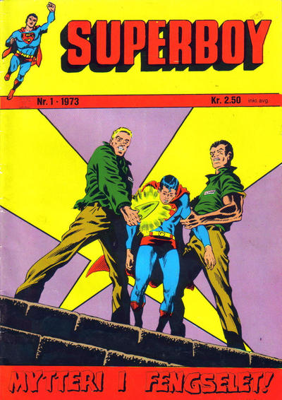 Cover for Superboy (Illustrerte Klassikere / Williams Forlag, 1969 series) #1/1973
