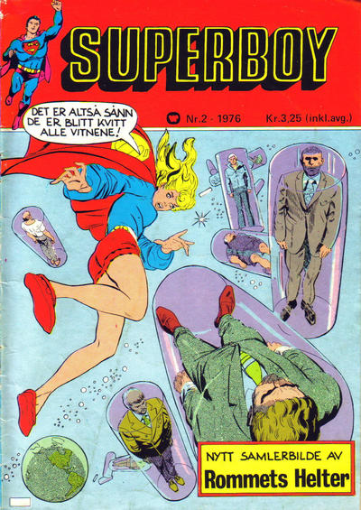 Cover for Superboy (Illustrerte Klassikere / Williams Forlag, 1969 series) #2/1976