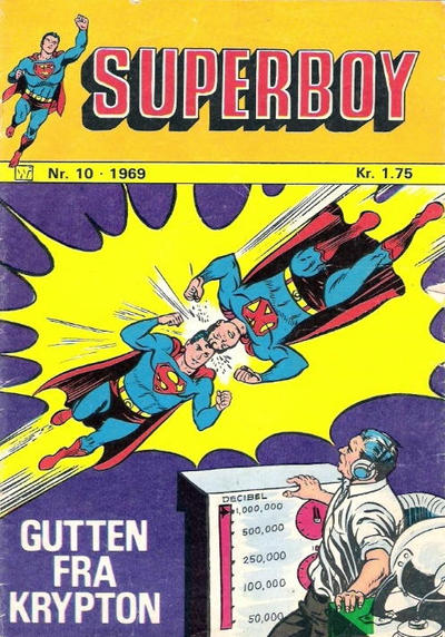 Cover for Superboy (Illustrerte Klassikere / Williams Forlag, 1969 series) #10/1969