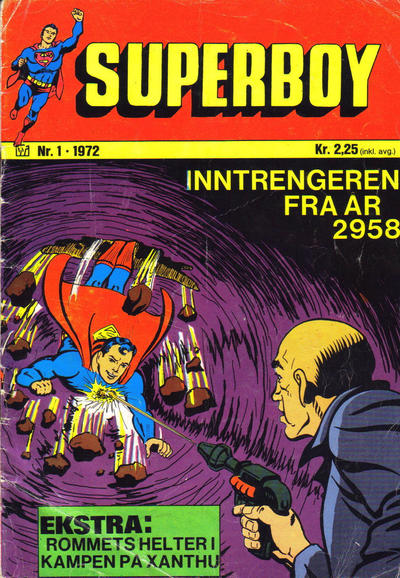 Cover for Superboy (Illustrerte Klassikere / Williams Forlag, 1969 series) #1/1972
