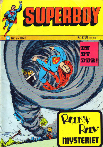 Cover for Superboy (Illustrerte Klassikere / Williams Forlag, 1969 series) #9/1973
