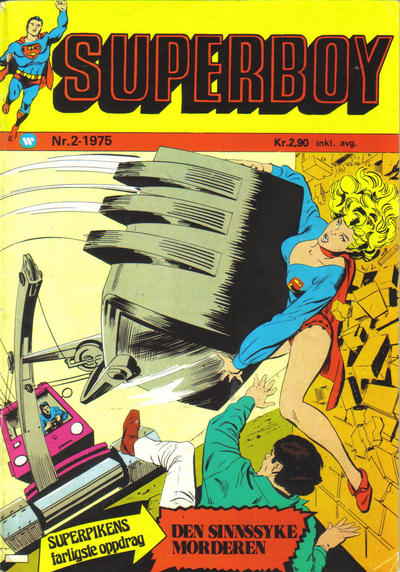 Cover for Superboy (Illustrerte Klassikere / Williams Forlag, 1969 series) #2/1975