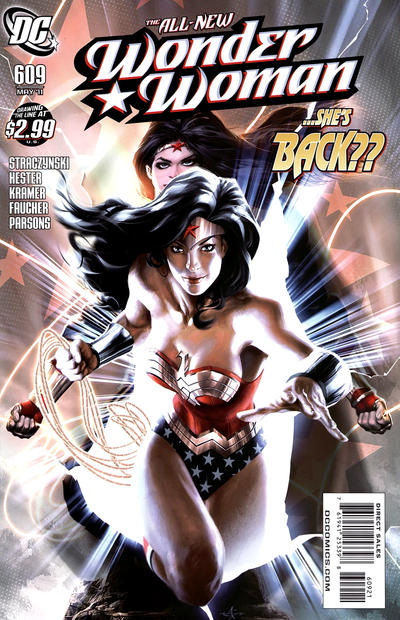 Cover for Wonder Woman (DC, 2006 series) #609 [Alex Garner Cover]