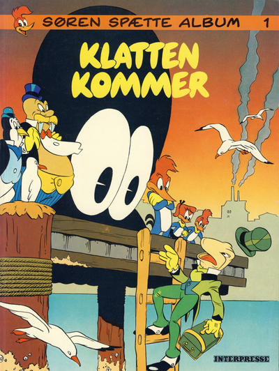 Cover for Søren Spætte album (Interpresse, 1978 series) #1 - Klatten kommer