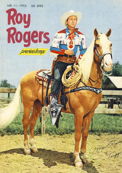 Cover for Roy Rogers (Serieforlaget / Se-Bladene / Stabenfeldt, 1954 series) #11/1955