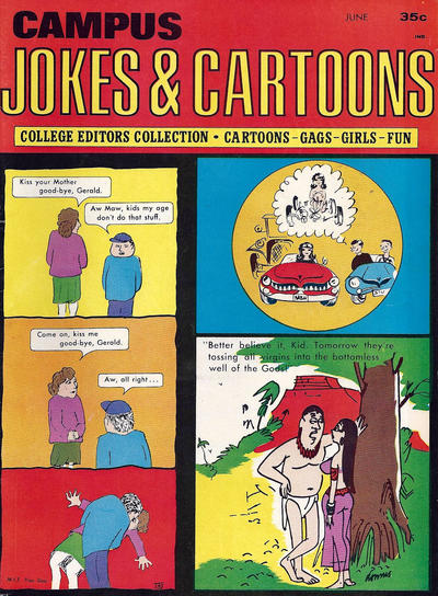 Cover for Campus Jokes & Cartoons (Marvel, 1967 series) #v2#3