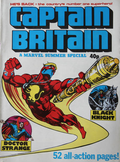 Cover for Captain Britain Summer Special (Marvel UK, 1980 series) #1980