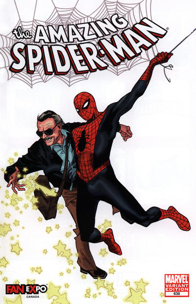 Cover for The Amazing Spider-Man (Marvel, 1999 series) #638 [Variant Edition - Fan Expo Canada - Olivier Coipel Cover]