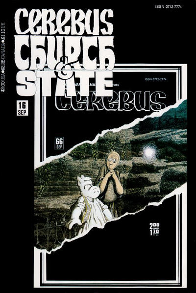 Cover for Cerebus Church & State (Aardvark-Vanaheim, 1991 series) #16