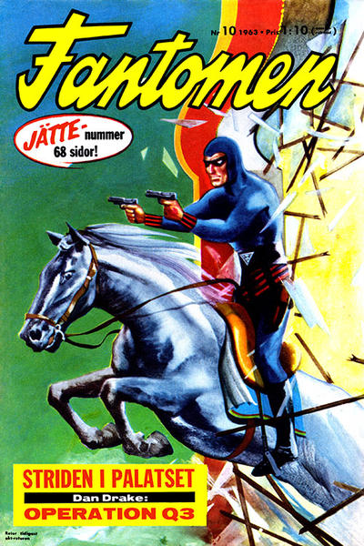 Cover for Fantomen (Semic, 1958 series) #10/1963