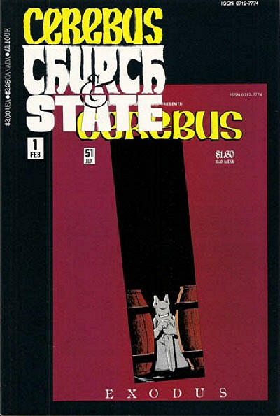 Cover for Cerebus Church & State (Aardvark-Vanaheim, 1991 series) #1