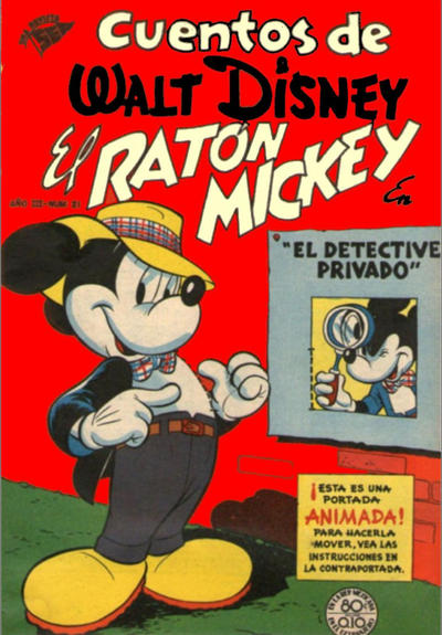 Cover for Cuentos de Walt Disney (Editorial Novaro, 1949 series) #21